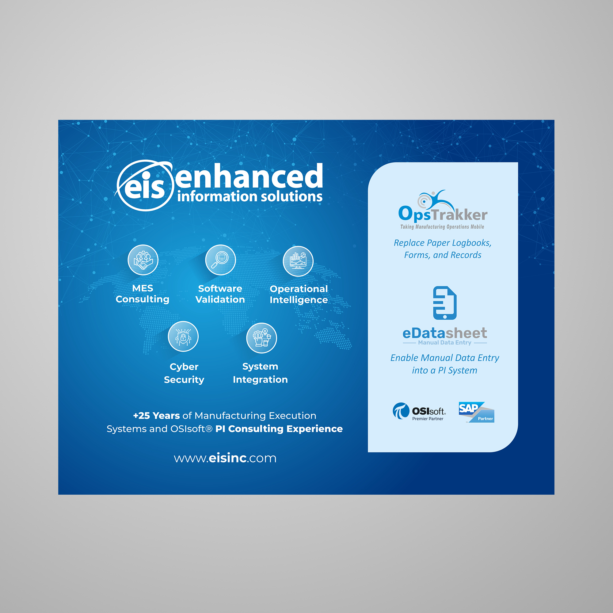 Trade Show Booth Design by ecorokerz for Enhanced Information Solutions | Design #27197106