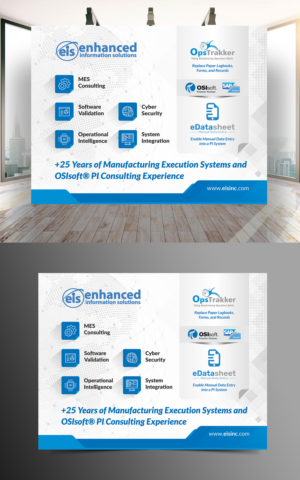 Trade Show Booth Design by ecorokerz for Enhanced Information Solutions | Design: #27197439