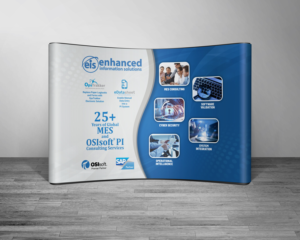 Trade Show Booth Design by ImageNation for Enhanced Information Solutions | Design #27201049