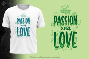 Passion & Love | Diseño de Camiseta por gekgrfx