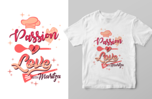 Passion & Love | Diseño de Camiseta por Elizaveta M