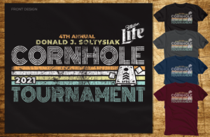 Annual Corn Hole Tournament Needs a Design | T-shirt Design by CoffeeBreak88