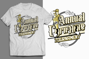 Annual Corn Hole Tournament Needs a Design | Design de T-shirt par SAI DESIGNS