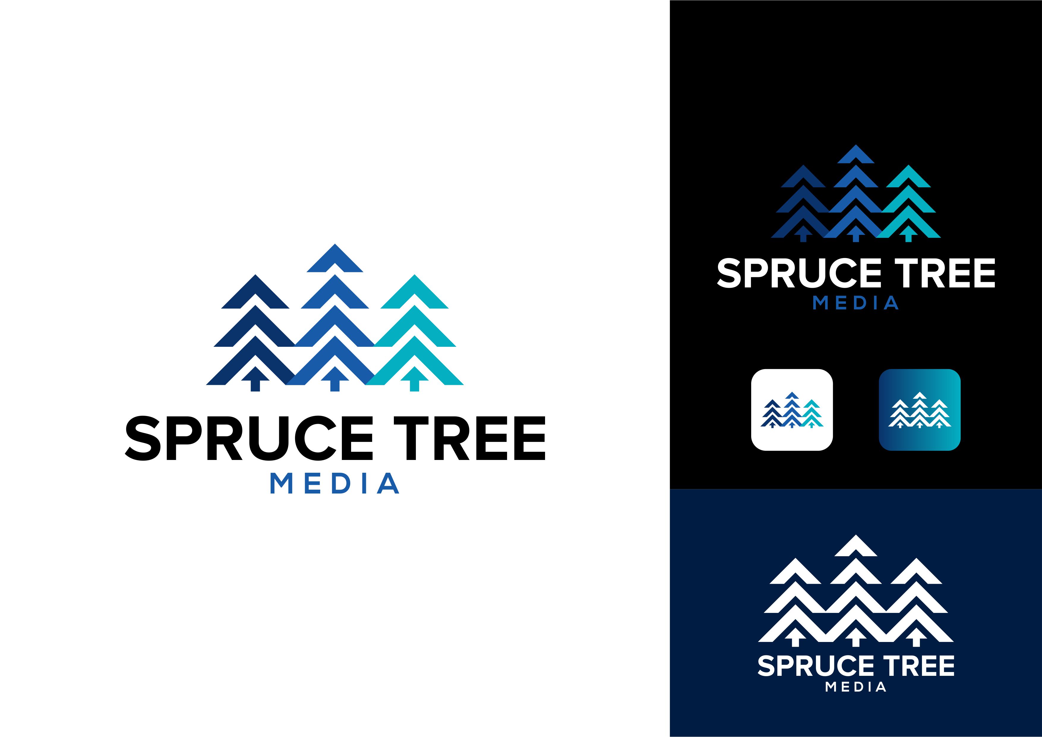 Logo Design by ammar_ed for Spruce Tree Media Ltd. | Design #27176540