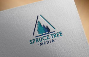 Spruce Tree Media | Logo Design by akterkhadijars