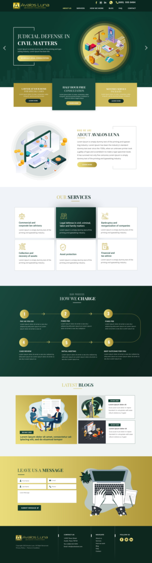 Web Design by Blue Sparrow for MyCompany | Design: #27242448
