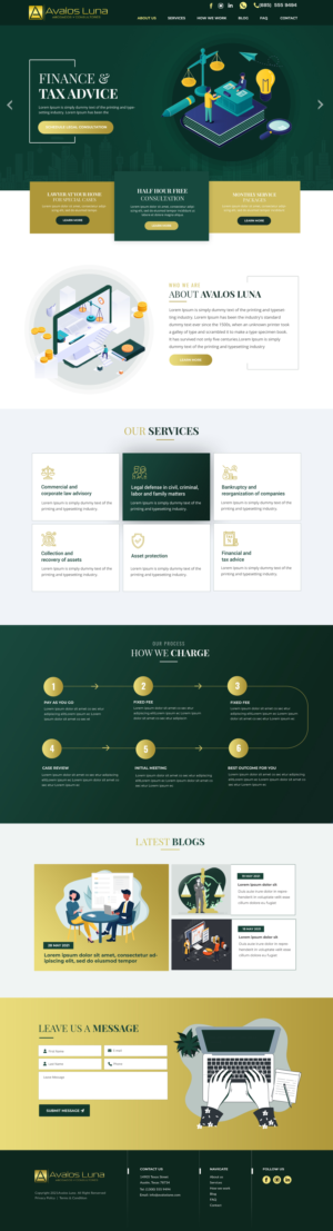 Web Design by Blue Sparrow for MyCompany | Design: #27242449