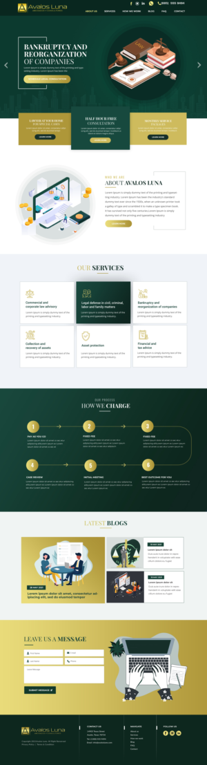 Web Design by Blue Sparrow for MyCompany | Design: #27242450