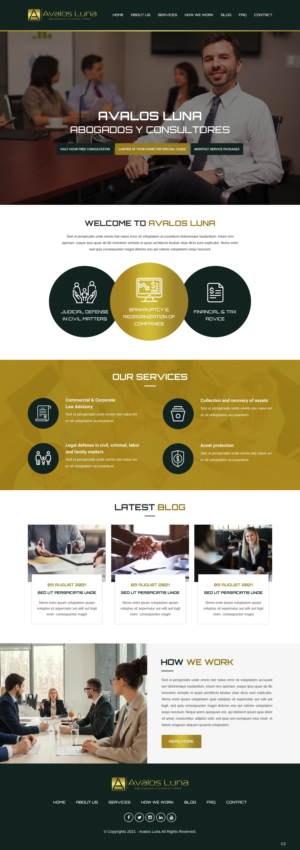 Web Design by pb for MyCompany | Design: #27183707