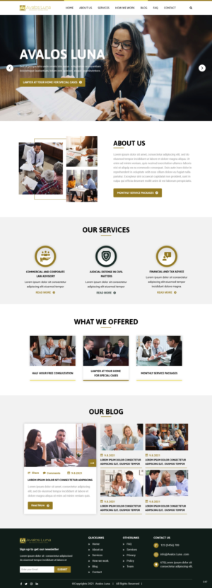 Web Design by pb for MyCompany | Design: #27183713