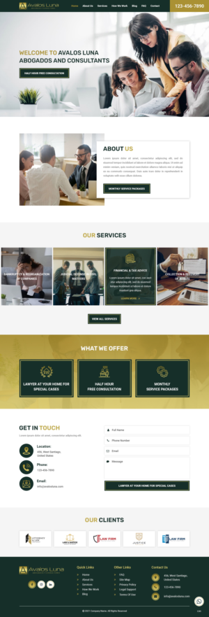 Web Design by pb for MyCompany | Design: #27183714
