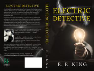 Electric Detective Book Cover | Buchumschlag Design von CreaTVIT