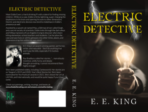 Electric Detective Book Cover | Book Cover Design by CreaTVIT