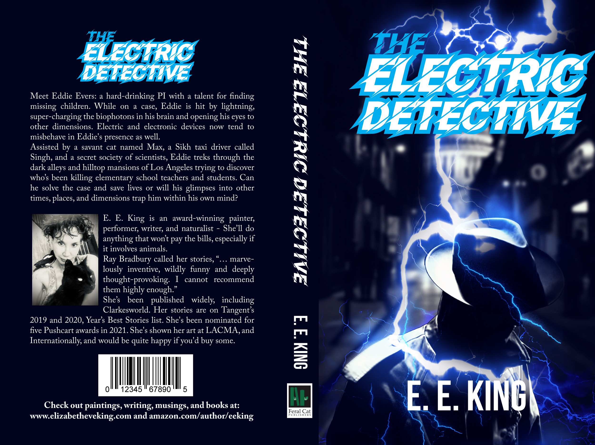 Book Cover Design by Sergio Coelho for Feral Cat Publishers | Design #27192294