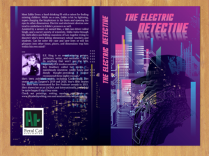 Electric Detective Book Cover | Buchumschlag Design von MNM