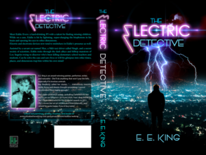 Electric Detective Book Cover | Buchumschlag Design von illuminati-design