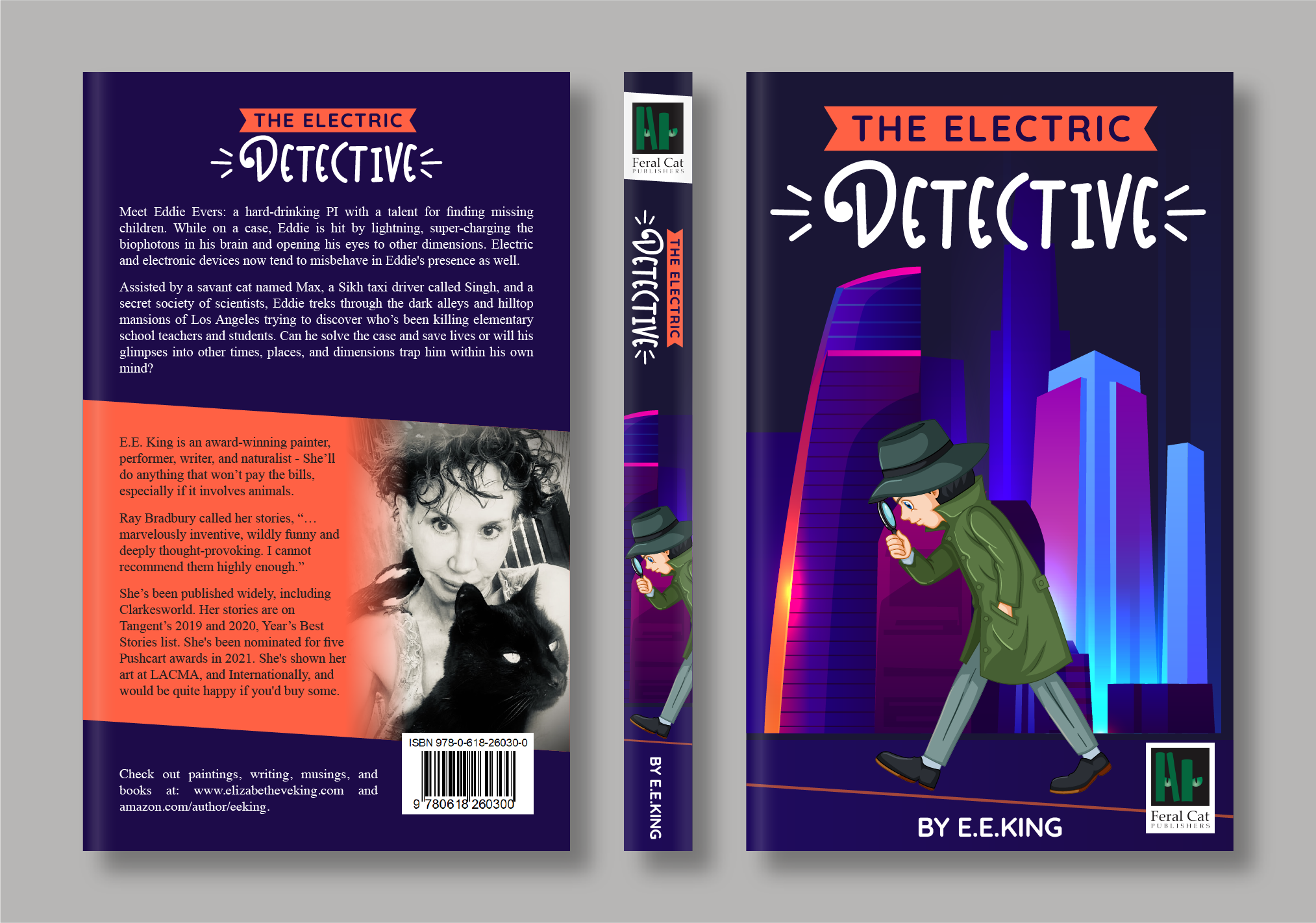 Book Cover Design by Titan Solbiz for Feral Cat Publishers | Design #27214542