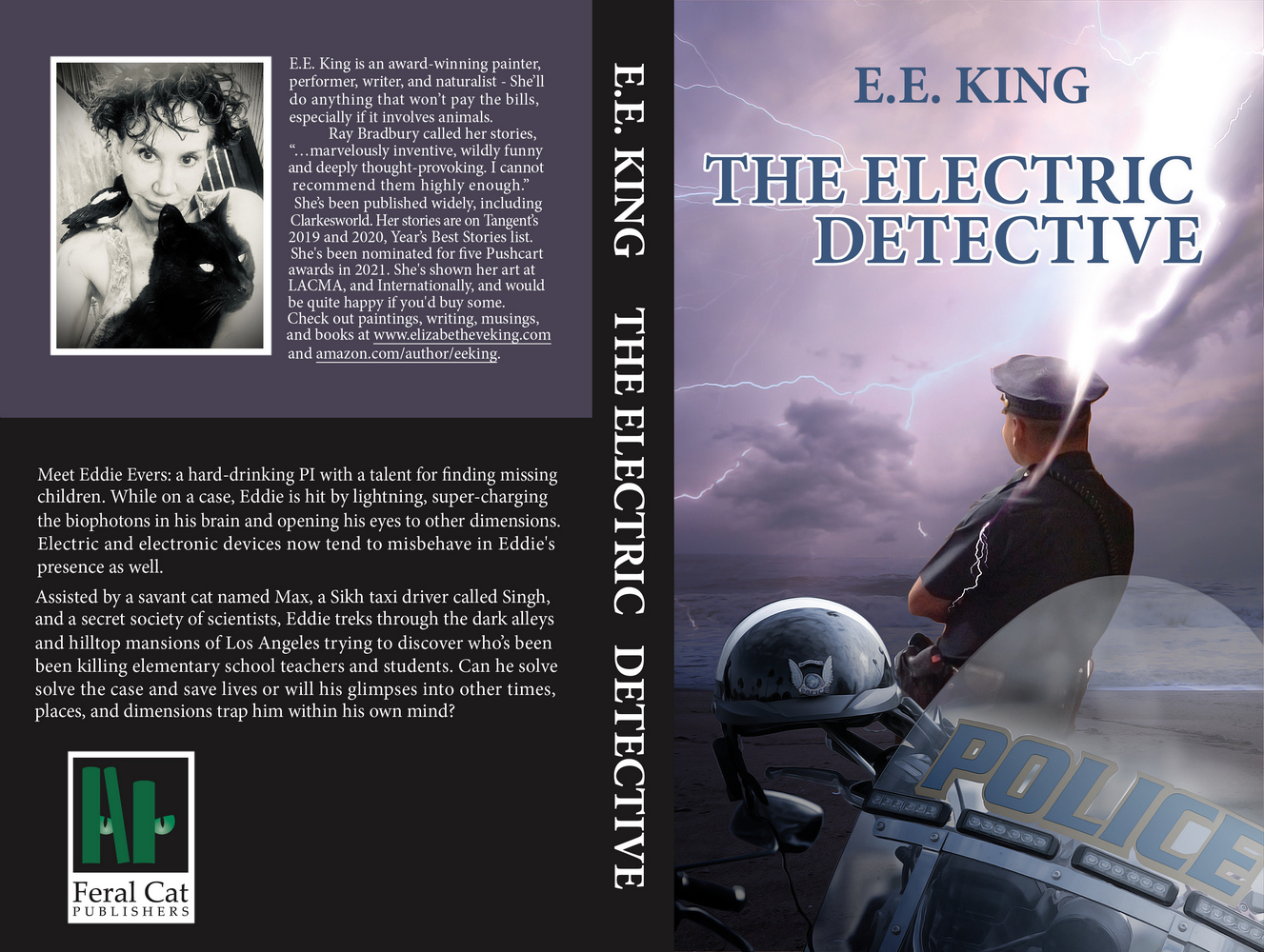 Book Cover Design by Tatyana Tomskaya for Feral Cat Publishers | Design #27187645