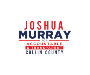 Joshua Murray for Accountable & Transparent Collin County | Logo Design by renderman
