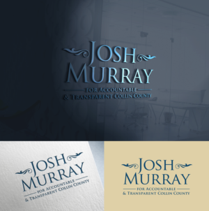 Joshua Murray for Accountable & Transparent Collin County | Logo Design by Taya Bright