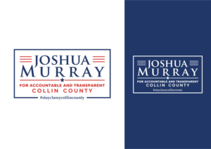 Joshua Murray for Accountable & Transparent Collin County | Logo Design by ammar_ed