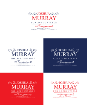 Joshua Murray for Accountable & Transparent Collin County | Logo Design by step forward 2