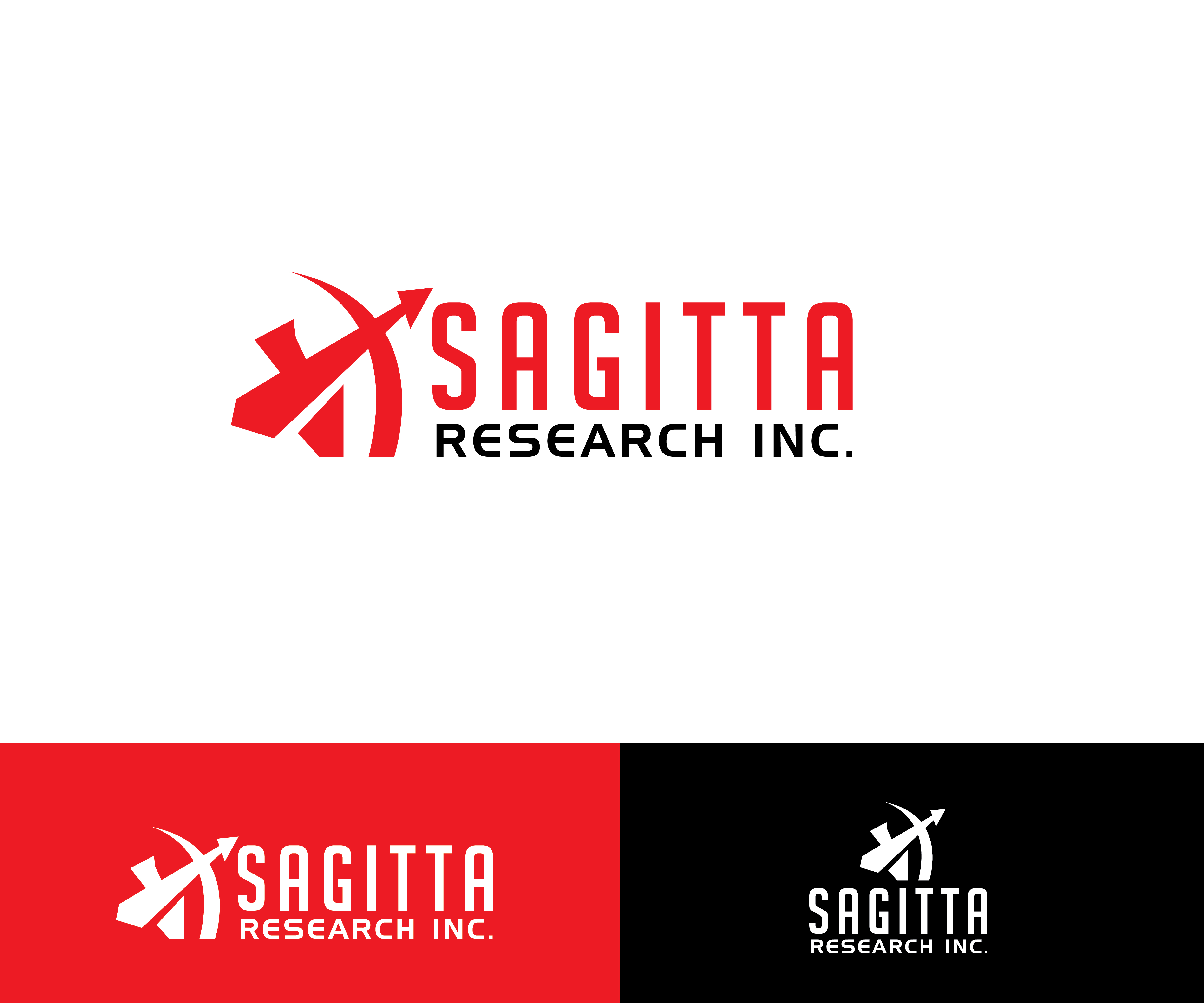 Logo Design by renderman for SAGITTA RESEARCH INC. | Design #27179480