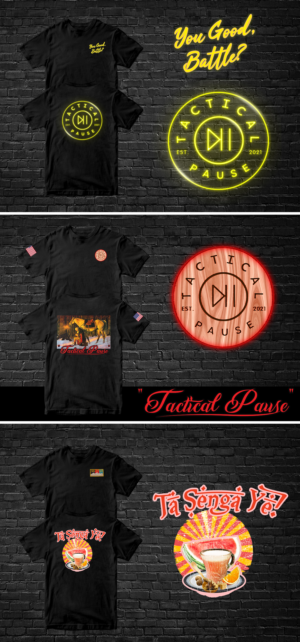 Tactical Pause - Alpha Iteration | T-shirt Design by Uprinteez