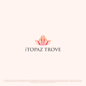 The Topaz Trove | Logo Design by Ilham design