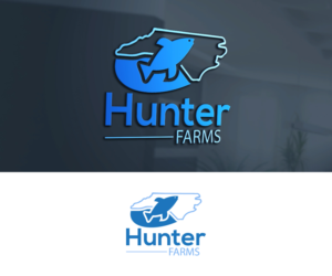 Hunter Farms | Logo Design by BabAgori