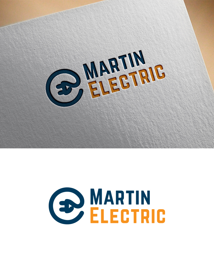Logo Design by Mr Line @rt for Martin Electric | Design #27185979