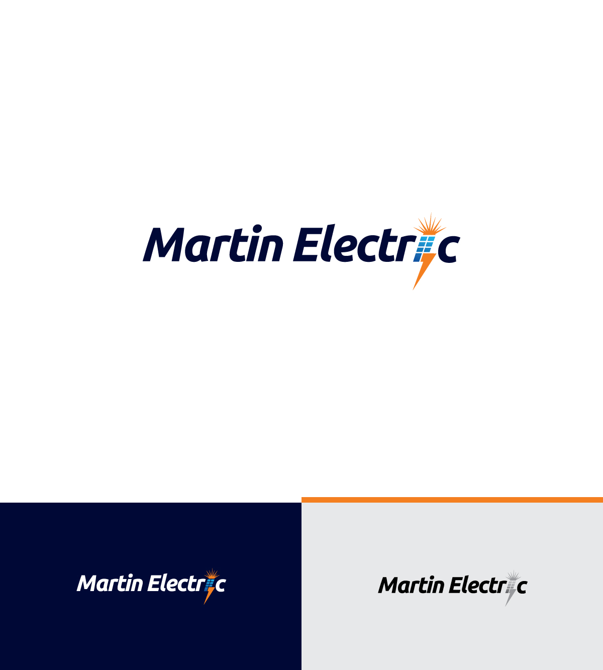 Logo Design by ecorokerz for Martin Electric | Design #27182455