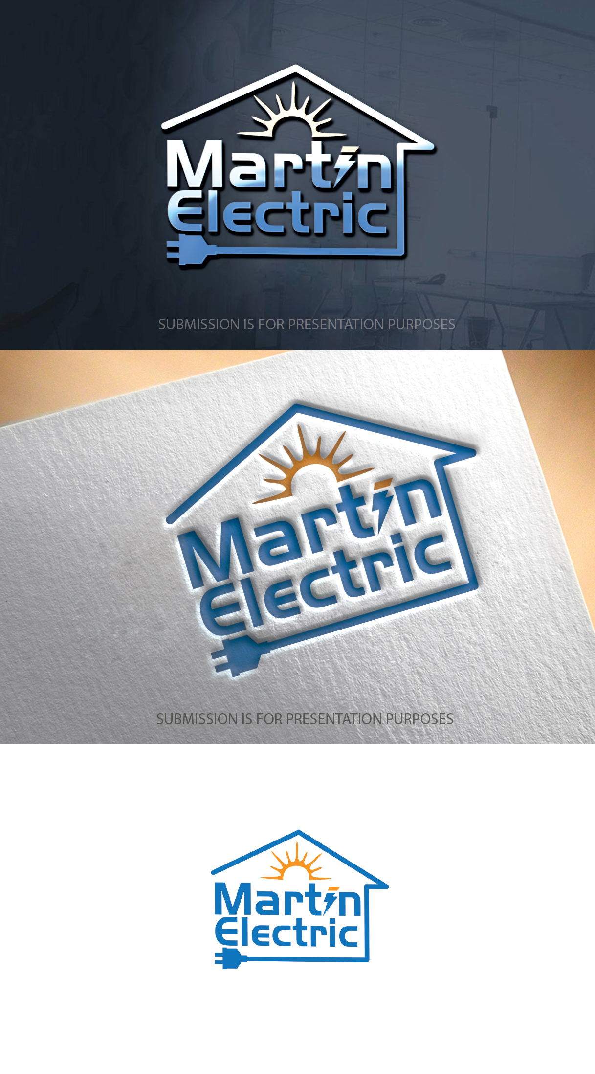 Logo-Design von graphicevolution für Martin Electric | Design #27181763