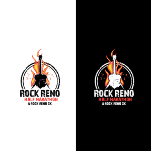 Rock Reno Half Marathon & Rock Reno 5K | Logo-Design von sankar999