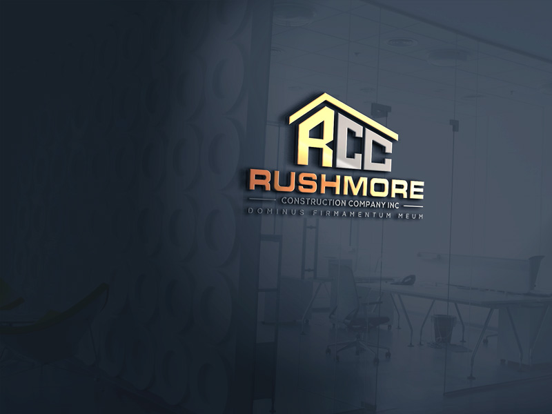 Logo Design by Cliping_path for Rushmore Construction Company Inc. | Design #27183922