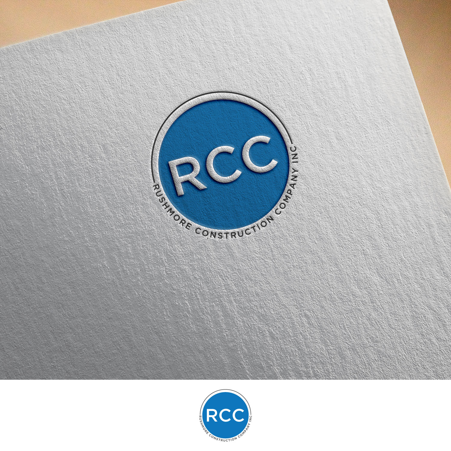 Logo Design by Dx™ for Rushmore Construction Company Inc. | Design #27182996