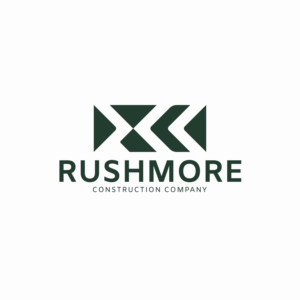 Logo Design by Yu Design for Rushmore Construction Company Inc. | Design: #27200079