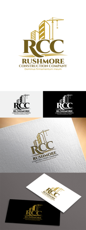 Logo Design by anshtoyj for Rushmore Construction Company Inc. | Design: #27186376