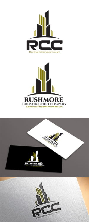 Logo Design by anshtoyj for Rushmore Construction Company Inc. | Design: #27186616