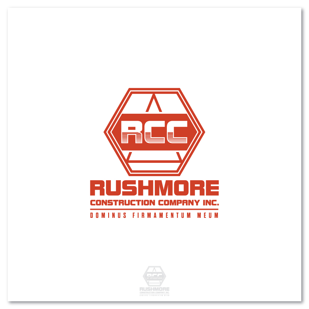 Logo Design by Sujit Banerjee for Rushmore Construction Company Inc. | Design #27182417