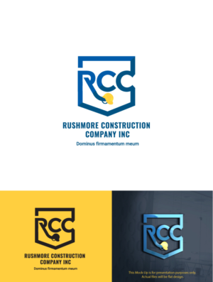 Logo-Design von somani für Rushmore Construction Company Inc. | Design: #27180625