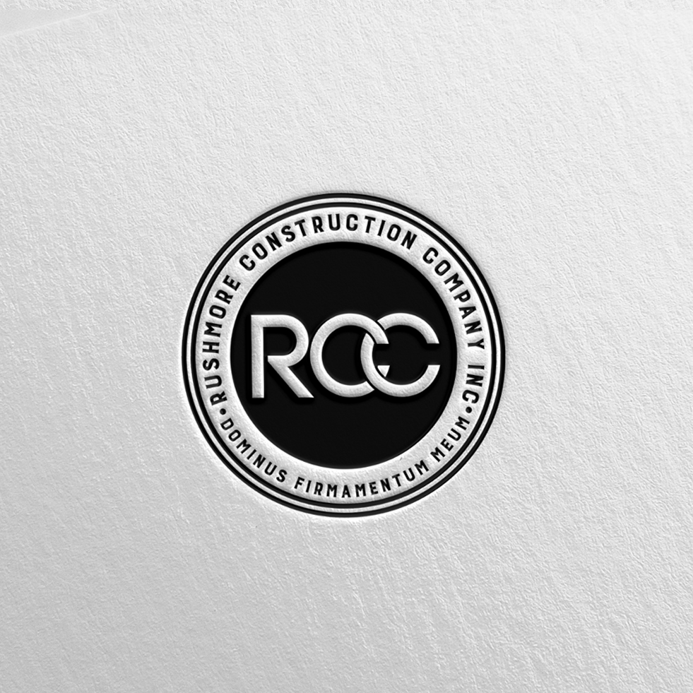 Logo Design by SteffySummer for Rushmore Construction Company Inc. | Design #27181327