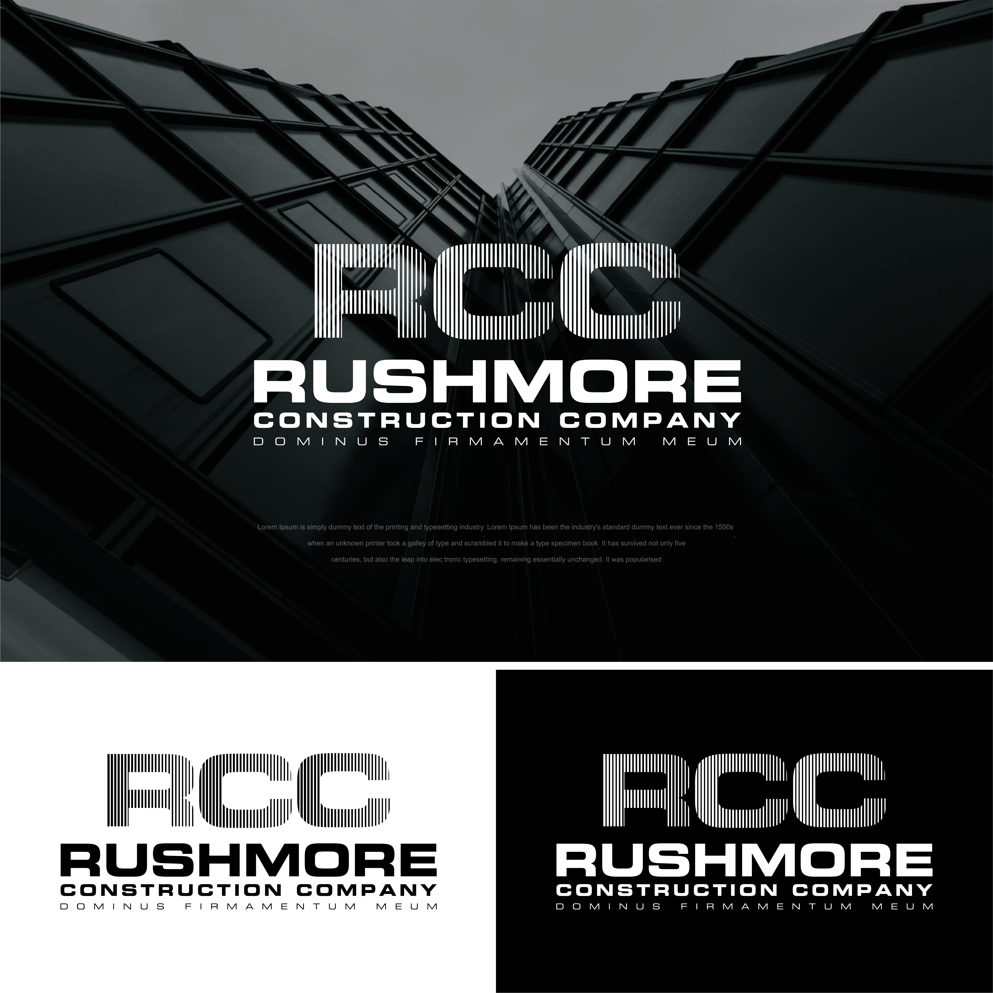 Logo Design by sushsharma99 for Rushmore Construction Company Inc. | Design #27180833