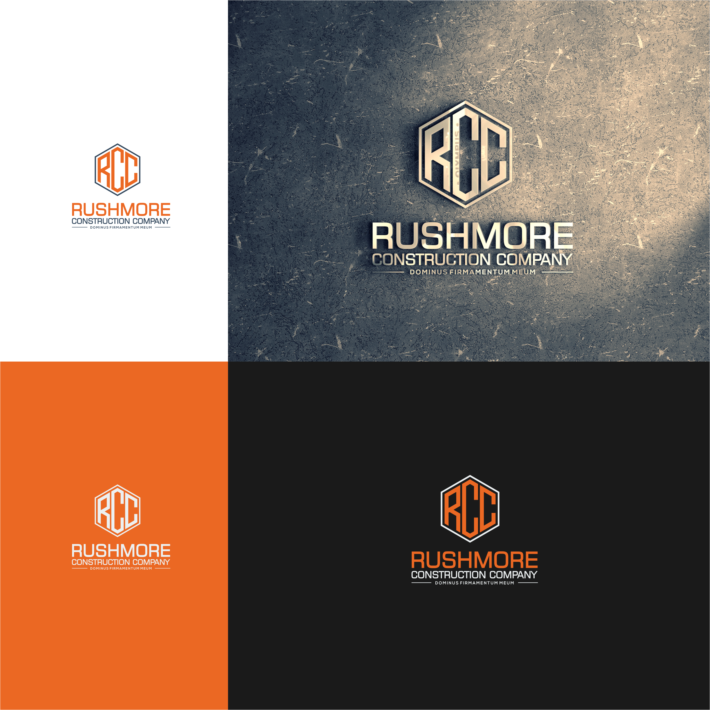 Logo Design by Shankarsa for Rushmore Construction Company Inc. | Design #27180459