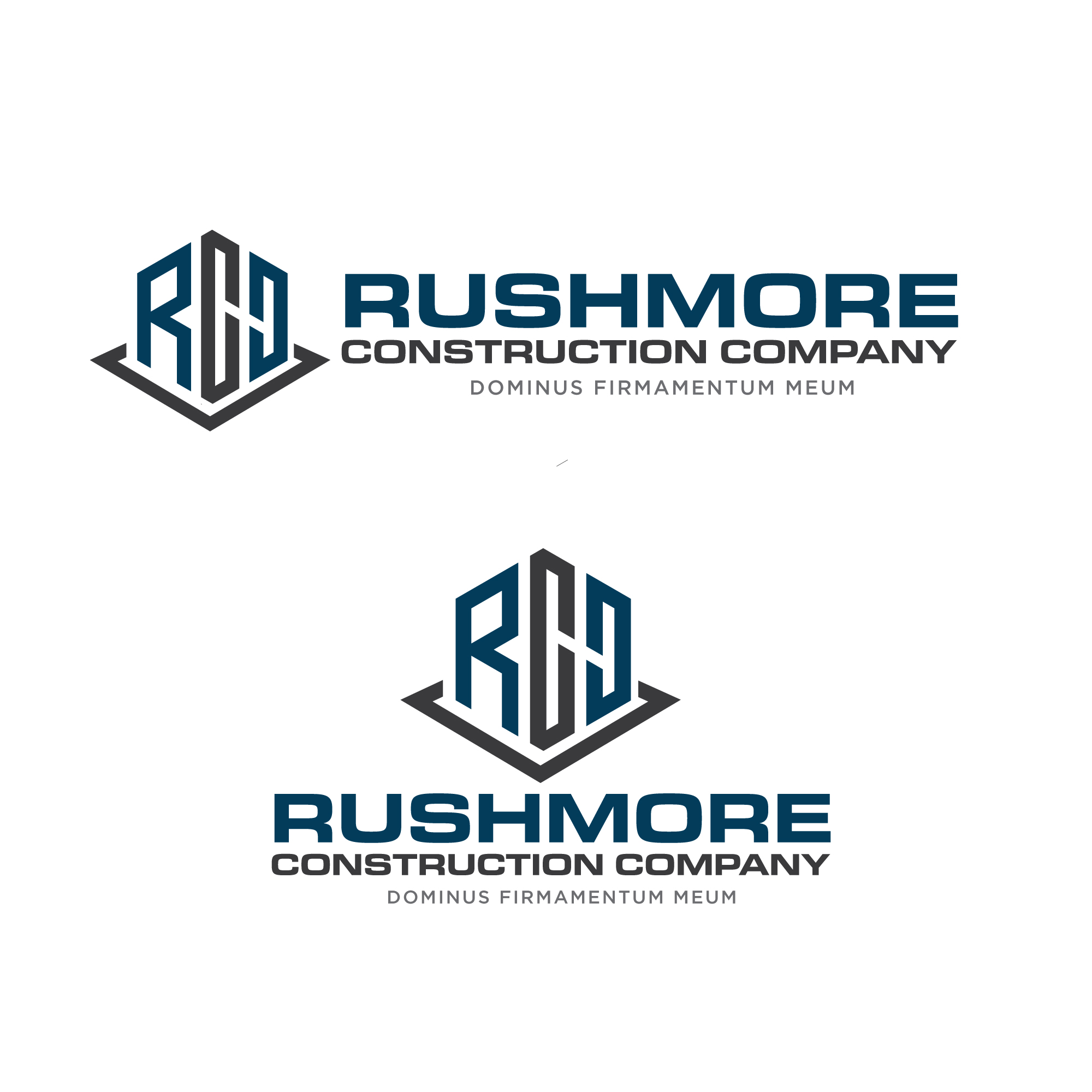 Logo Design by sherman for Rushmore Construction Company Inc. | Design #27185901