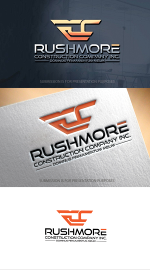 Logo-Design von graphicevolution für Rushmore Construction Company Inc. | Design: #27180778