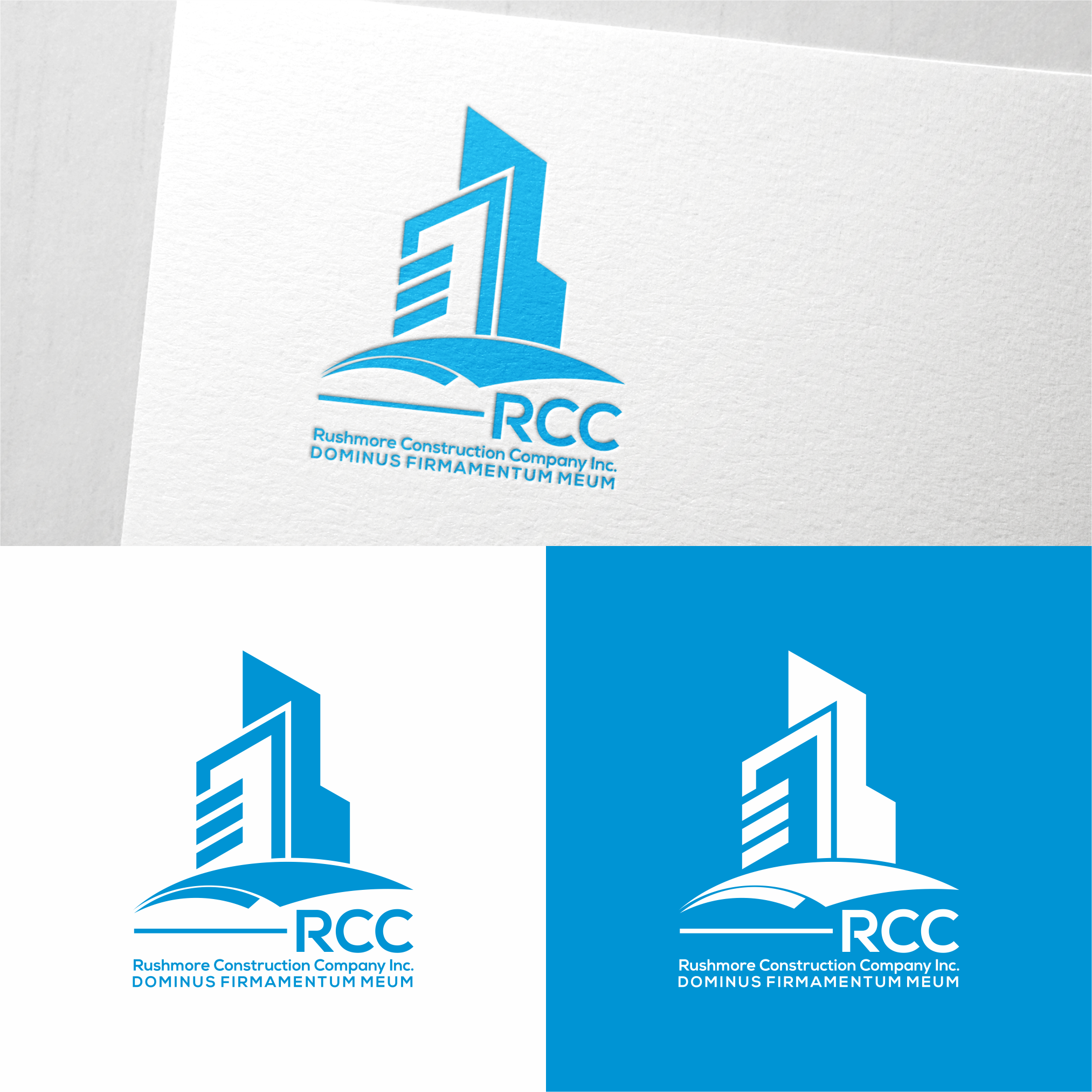 Logo Design by Veronica 10 for Rushmore Construction Company Inc. | Design #27180110