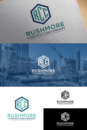 Design de Logo par Tangantengen pour Rushmore Construction Company Inc. | Design #27180035