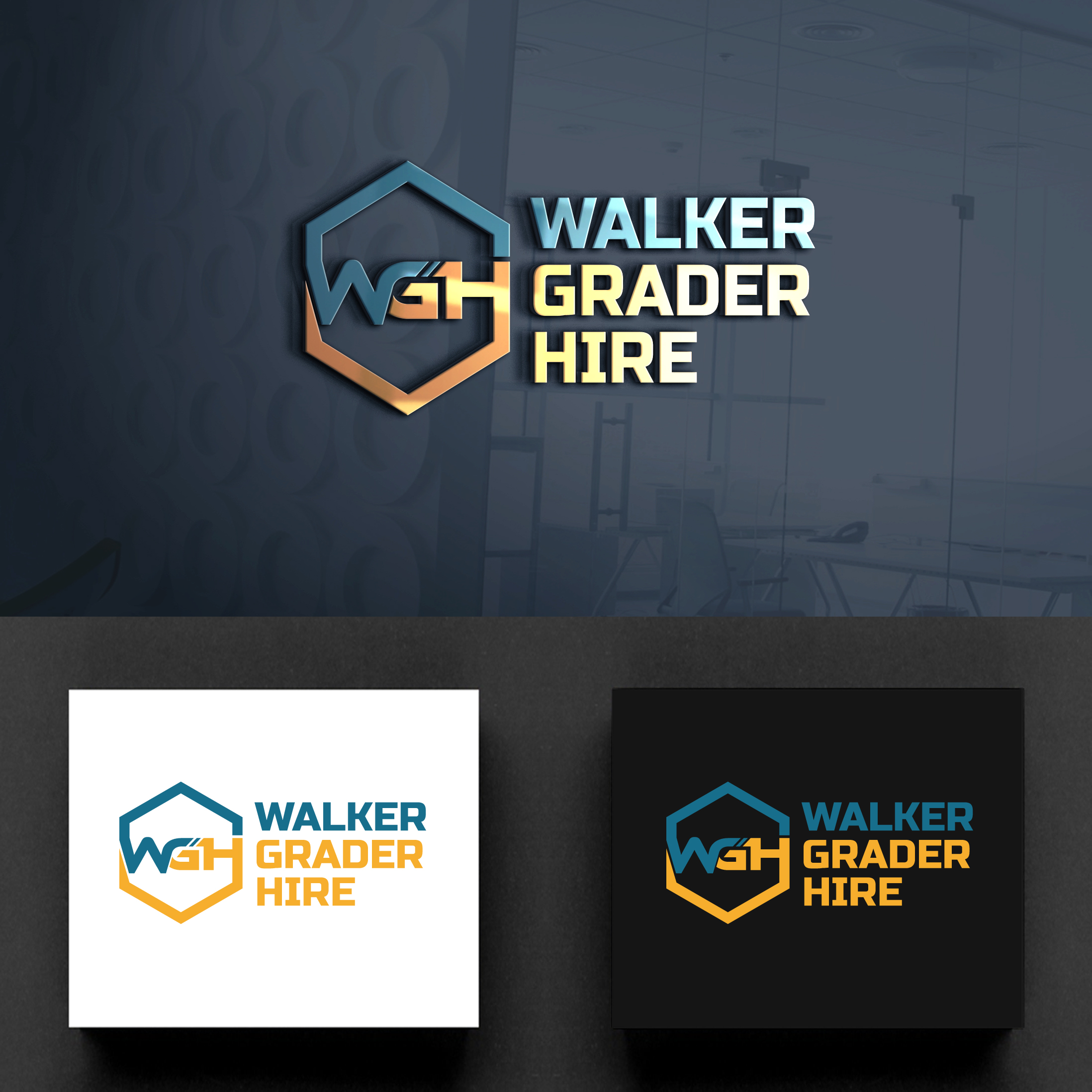 Diseño de Logo por Rueell Artss para Walker Grader Hire | Diseño #27230506