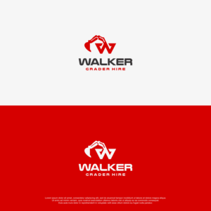 Design de Logo par R!CKY pour Walker Grader Hire | Design : #27217323